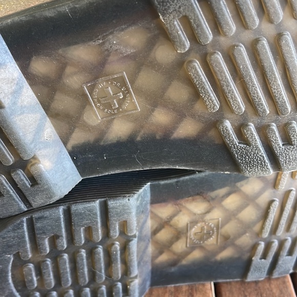 Dr. Martens , 1460 Pascal Y, rainbow iridescent combat boots. Lace up, Zip. - Picture 10 of 14